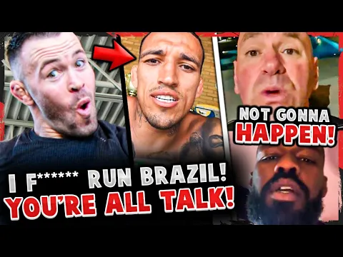 Download MP3 Colby Covington CALLS OUT Charles Oliveira \u0026 DECLINES Ian Garry! Dana White RESPONDS to Jon Jones!