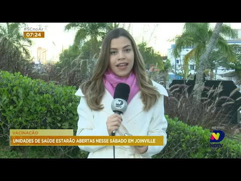 Seis postos de saúde de Joinville abrem neste sábado