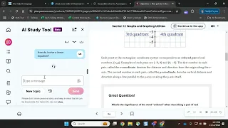 AI Study Tool within Pearson eText