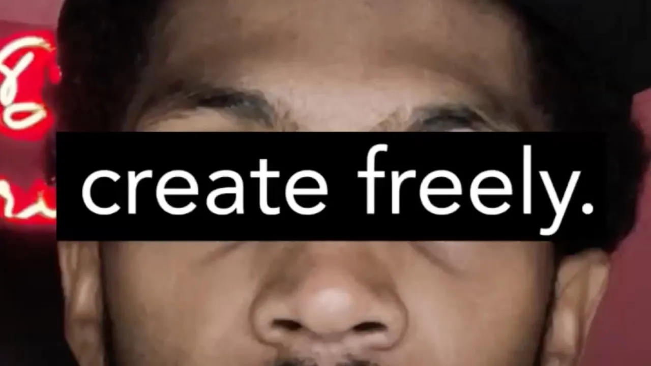 create freely.