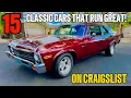 Start and Drive 12 Awesome Running Classics on Craigslist