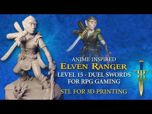 Elf Ranger Male Level 15 - Double Swords video thumbnail