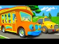 Wheels On The Vehicles : Learn Street Vehicles Baby Song \u0026 Nursery Rhymes