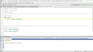 ICS3U - Assignment 1 Setup