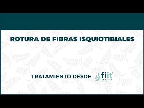Rotura de Fibras de Isquiotibiales. Tratamiento de Fisioterapia - FisioClinics Palma de Mallorca