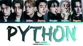 GOT7 PYTHON Color Coded Han Rom Eng
