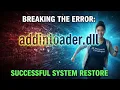 Addinloader dll Not Found Here is the Fix