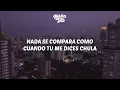 Becky G - CHULA (Letra / Lyrics)