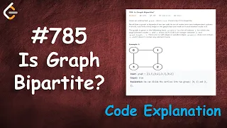 Is Graph Bipartite Live Coding with Explanation Leetcode