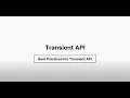 WordPress Core APIs - Best Practices for Transient API