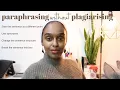 How to Paraphrase without Plagiarising Essay Writing Made Easy