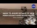 Download Lagu NASA to Share Details of New Perseverance Mars Rover Finding
