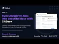 Getting started with GitBook Syncing docs to GitBook from GitHub Repositories
