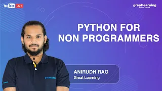 Python for Non Programmers Great Learning