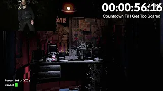 Playing FNAF 1 in a Forest at Night