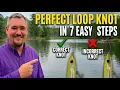 Tying the PERFECT Loop Knot in 7 EASY Steps