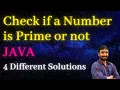 Java program to check if a number is Prime Number or Not Java Interview Question and Answers