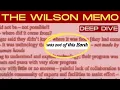What Is The Wilson Memo and Is It Real