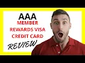 AAA Member Rewards Visa Credit Card Review Pros and Cons