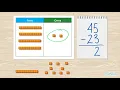 Subtraction Within 50 Without Regrouping - Base-10 Blocks and Place Value Chart