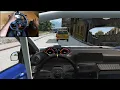 First Person Drive in RallyCar BeamNG Drive Steering Wheel Gameplay