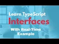 Learn Interfaces TypeScript With Real - Time Example