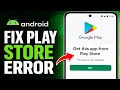 How To Fix Get This App from Play Store Problem On Android Phone Quick Easy