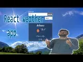 React weather app