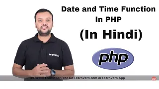 Date and Time Function in PHP Tutorial in Hindi LearnVern