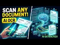 How to Scan Extract Data from Physical Documents Using AI OCR Learn AI Tools