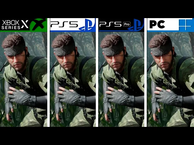 Metal Gear Solid Delta | PC - PS5 - PS5 Pro - Xbox Series X | Final Graphics Comparison