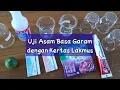 Lagu UJI ASAM BASA GARAM DENGAN KERTAS LAKMUS | Science Experiment