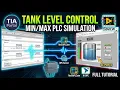 Tank Level Control Simulation TIA Portal LabVIEW