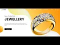 How to Design Jewellery Website using HTML CSS BOOTSTRAP and JAVASCRIPT