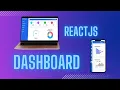 Build React Dashboard App with Charts Grid table Fully Responsive design