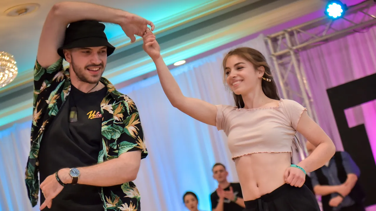Robert Veale & Julia Boucher - 3rd place Intermediate Jack&Jill Finals - The After Party 2022