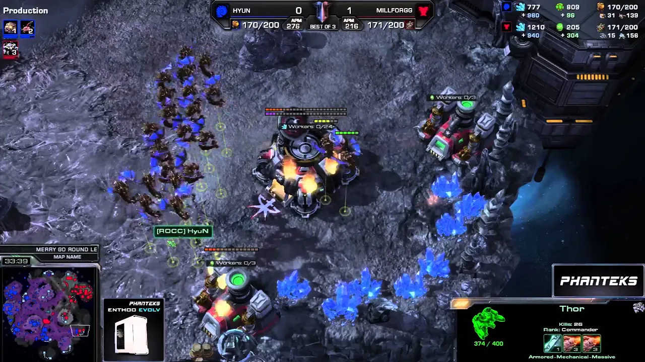 Hyun vs. ForGG (Bo3) - Caseking Christmas Cup - StarCraft 2