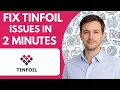Fix Tinfoil Issues in 2 Minutes 2026