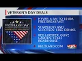 2025 discounts free meals for Veteran s Day