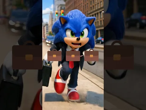 ⏰😱 ¡SONIC está ATRASADO para SU TRABAJO!! 🚨💼