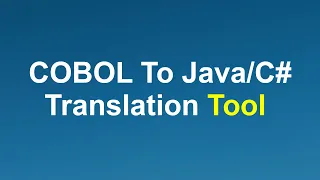 COBOL to Java C Tutorial with SoftwareMining