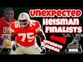 3 of the Most UNEXPECTED Heisman Finalists EVER