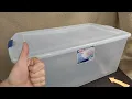 Why 105 qt Storage Containers are So Efficient Made in USA