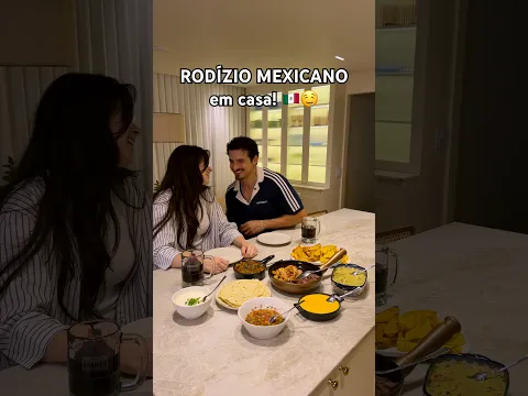 fiz um RODÍZIO MEXICANO em casa pra ver se ela se apaixona!