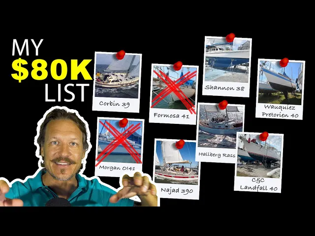 My $80K Sailboat Shortlist