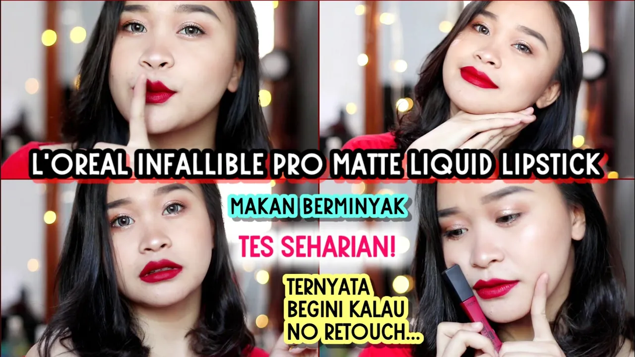 INFALLIBLE PRO MATTE GLOSS REVIEW & SWATCHES [BAHASA INDONESIA] // DHEAUDREY