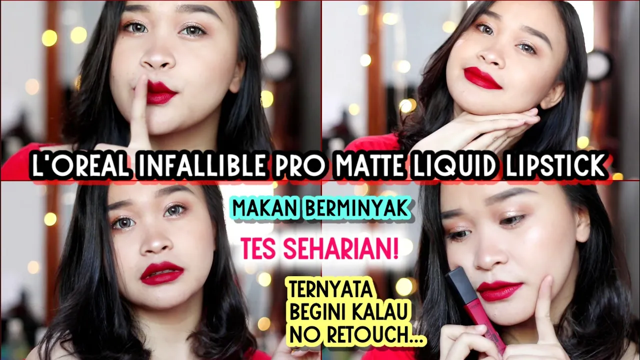 L'OREAL ROUGE SIGNATURE SWATCH & REVIEW | 欧莱雅小钢笔唇釉试色&测评