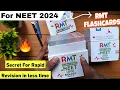 Secret For Rapid Revision NEET RMT Flash Cards Biology Part-1 Review For 2024 Exam