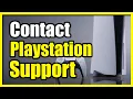 How to Contact PlayStation Support for PS4 or PS5 Account Game Refund Password or Hacked Account