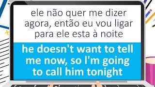 AULA DE INGLÊS PARA CONVERSAÇÃO, APRENDA INGLÊS MAIS RÁPIDO #044